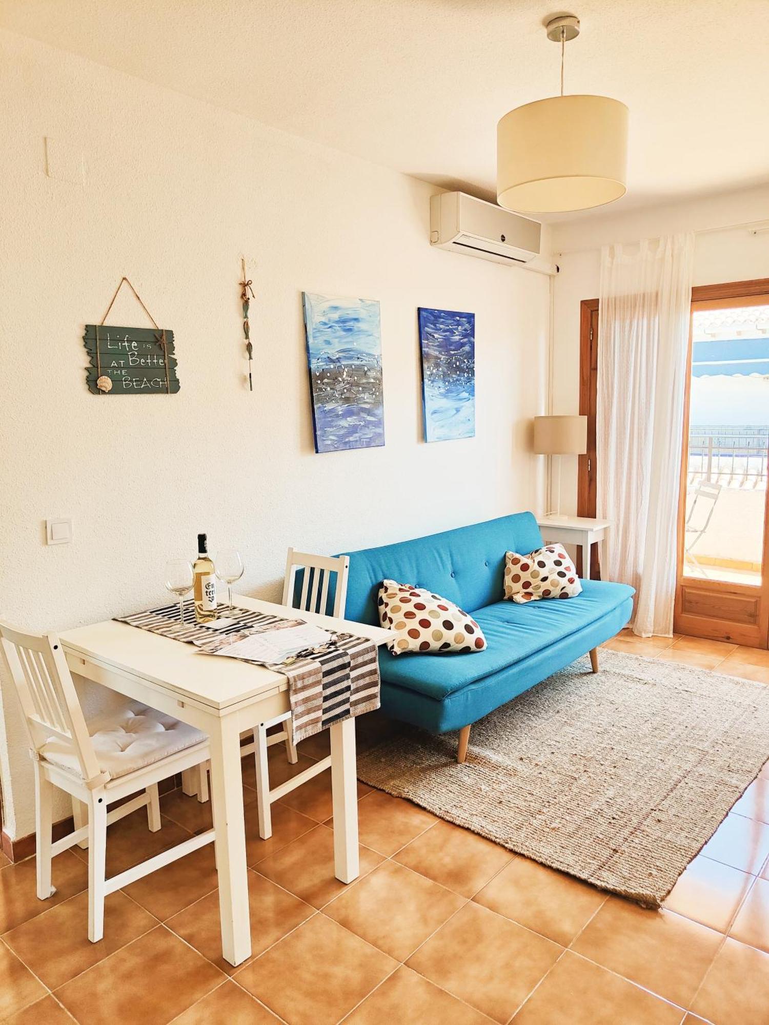 Blue House In Santa Pola Apartment ภายนอก รูปภาพ