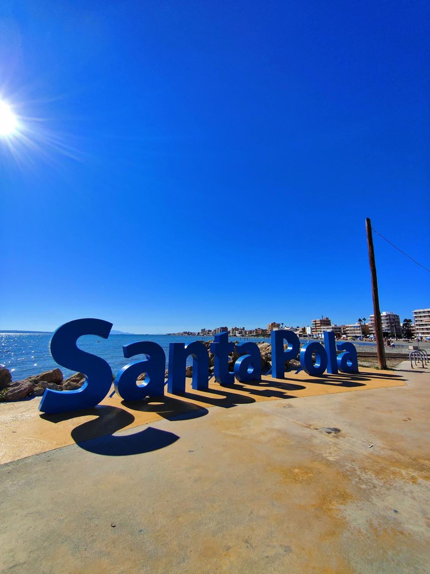 Blue House In Santa Pola Apartment ภายนอก รูปภาพ